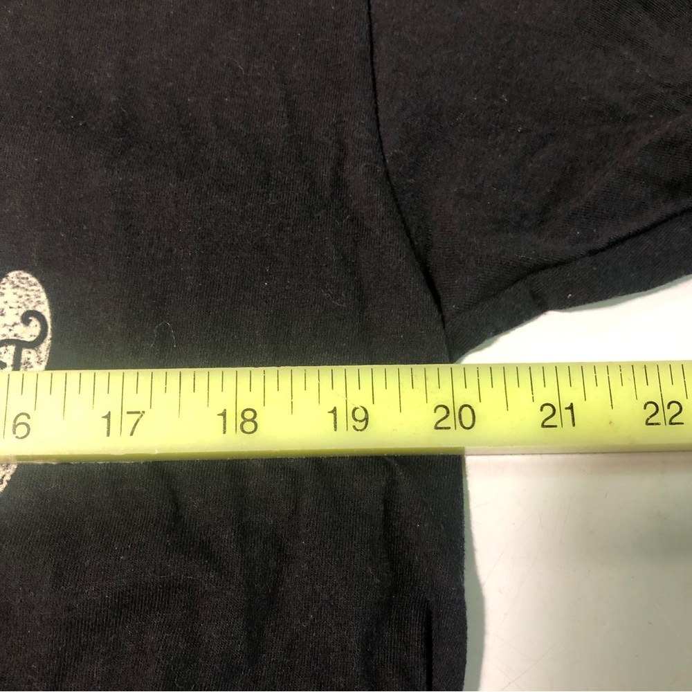 Disney Parks Adult Large Minnie Mouse Words Black Short Sleeve Graphic T Shirt - Picture 4 of 5